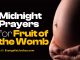 miracle prayers for the fruit of the womb