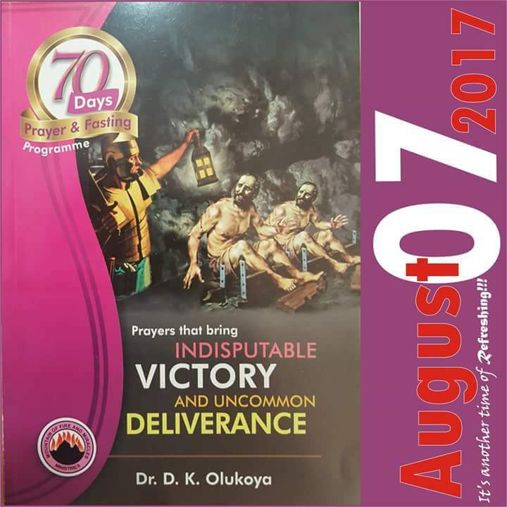 MFM 2017 70 Days Fasting And Prayers Programme Booklet