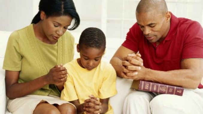 Prayer for family, bible verses