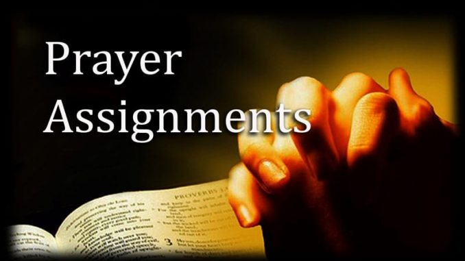 May Practical Prayer ASSIGNMENT:Deliverance from demonic dream bondage