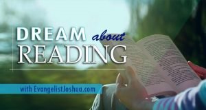 Dream about reading book, bible