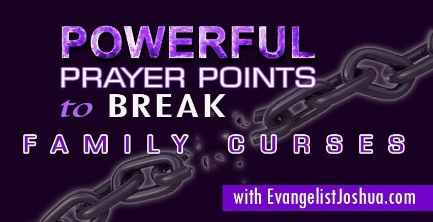 prayer to break family curses