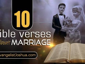 My best 10 bible verses about Marriage