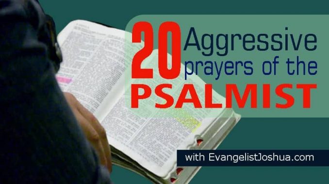 20 Aggressive prayer of the psalmist