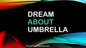 Dream About Umbrella