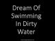 Dream Of Swimming In Dirty Water