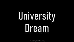 Dream about university