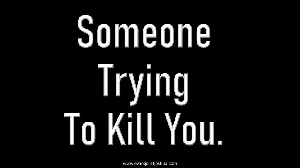 Dream Of Running Away From Someone Trying To Kill You.