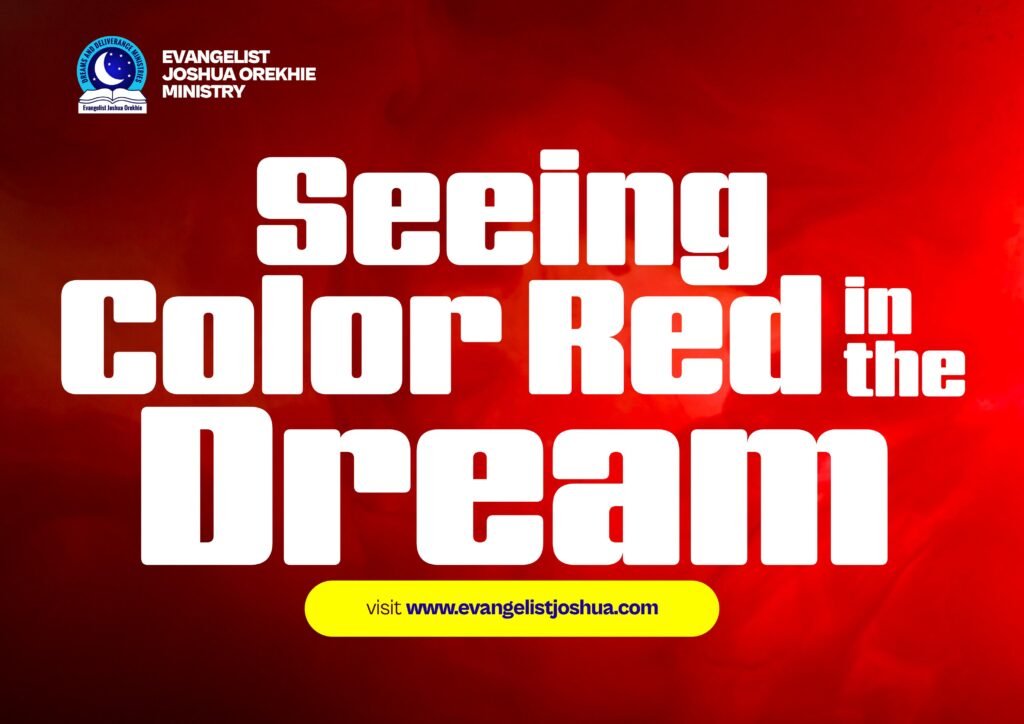 Spiritual Meaning Of Colour Red In The Dream