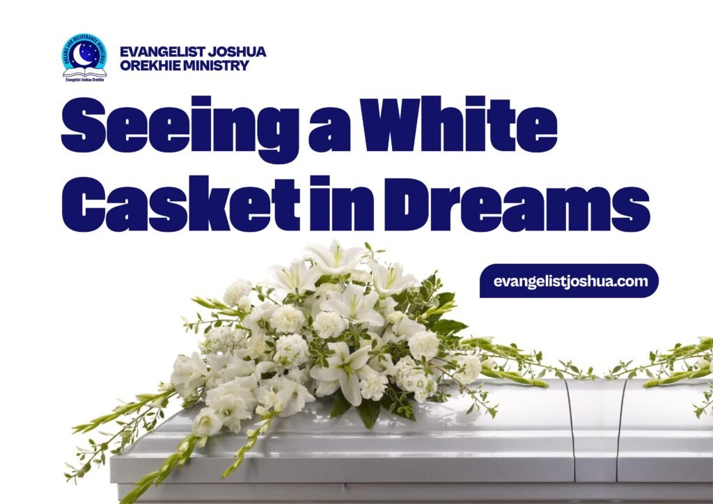 white casket dream meaning