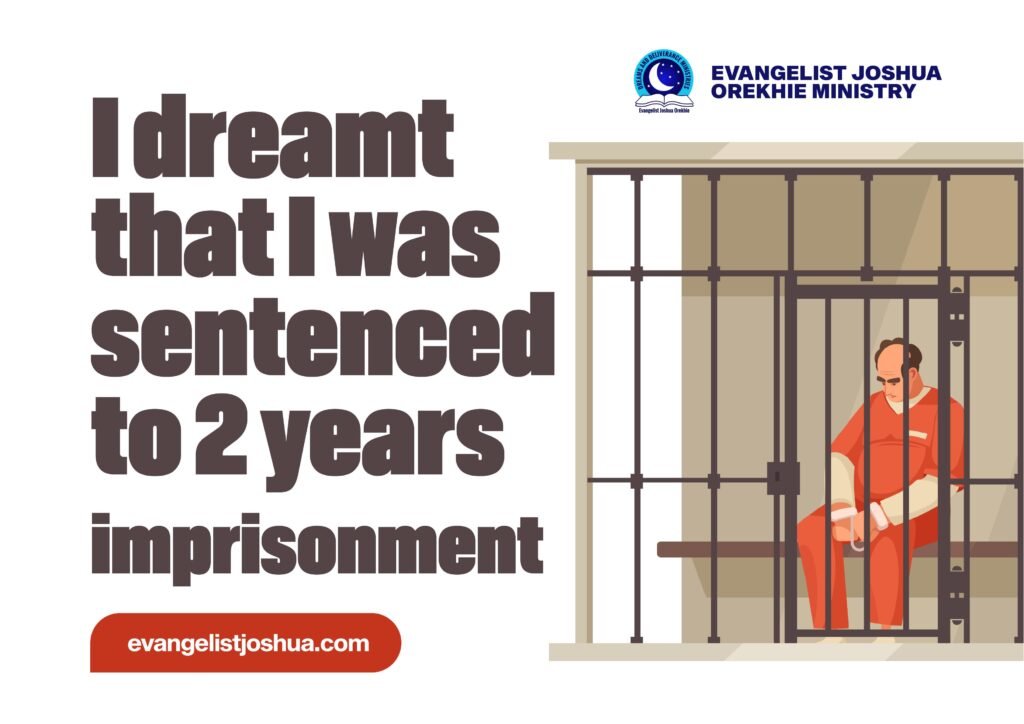 dream of spiritual imprisonment