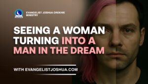A Woman Turning Into A Man In The