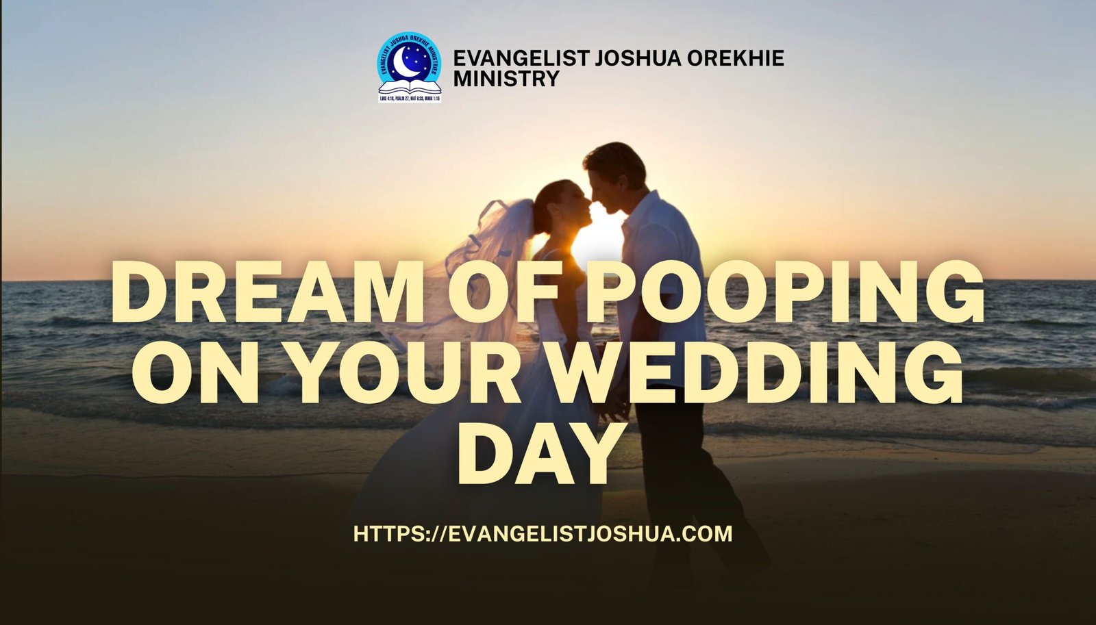 Dream Of Pooping On Your Wedding Day-Evangelistjoshua.com