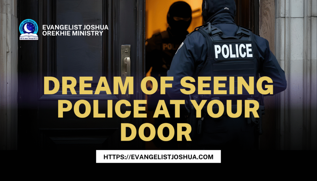 Dream Meaning Of Seeing Police At Your Door