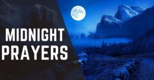 when giving up or crying prayerfully