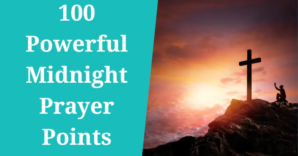 100 midnight prayer points restoration