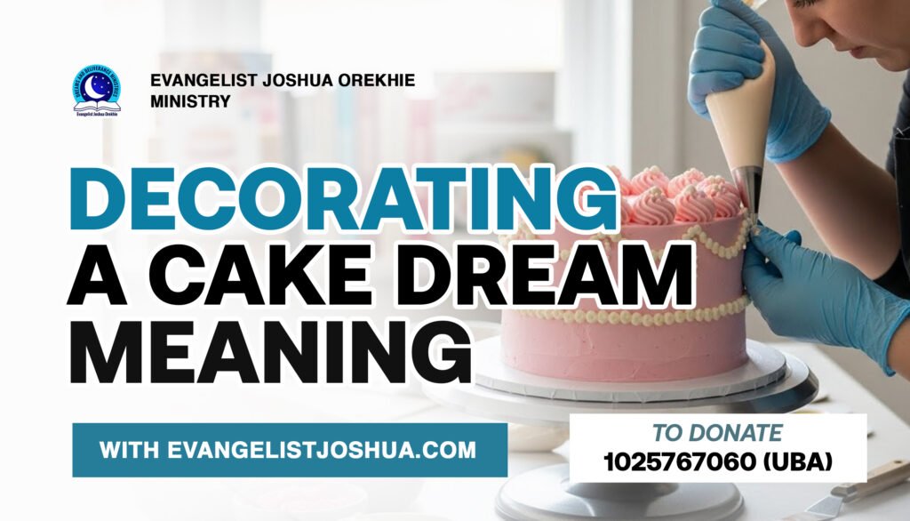 Biblical Meaning Of Decorating A Cake Dream
