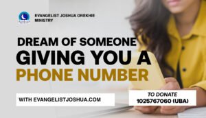 The phone number in your dream represent the power to connect with others, it can represents the power to connect with others. It can represent someone important in your life whom you are eager to meet for one thing or the other.