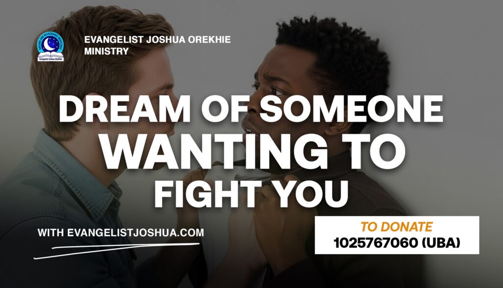 Dream Of Someone Wanting To Fight You