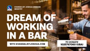 Dream Of Working In A Bar