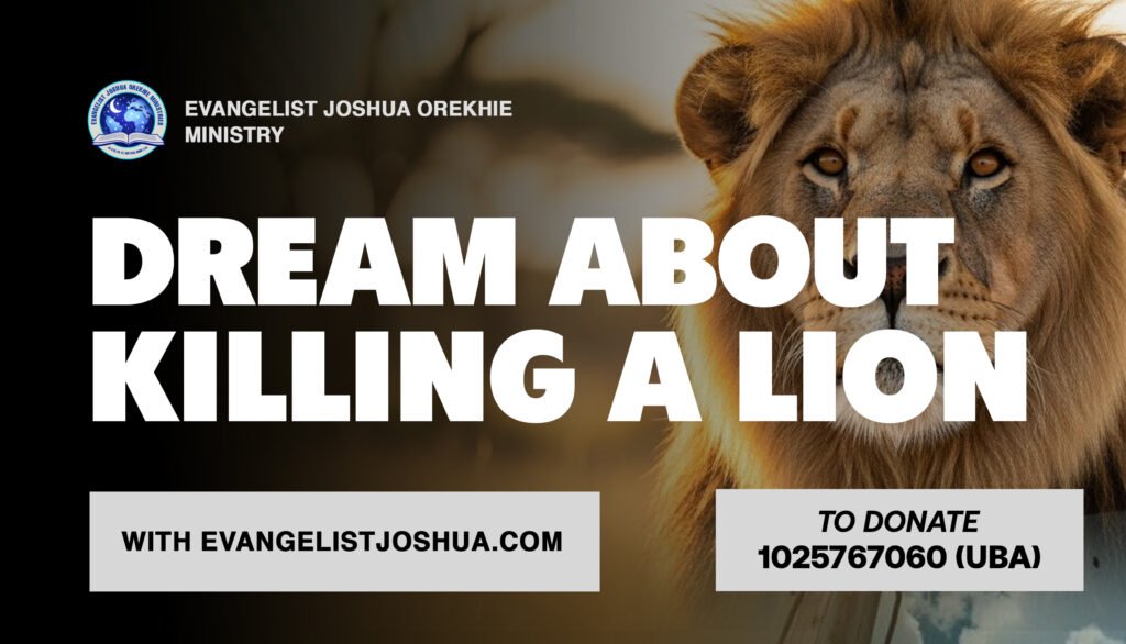 Dream About Killing A Lion