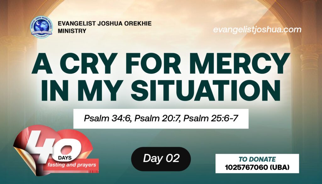 prayer for mercy and forgiveness