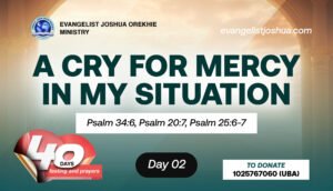 prayer for mercy and forgiveness
