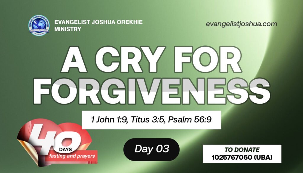 evangelistjoshua.com, 40 days fasting