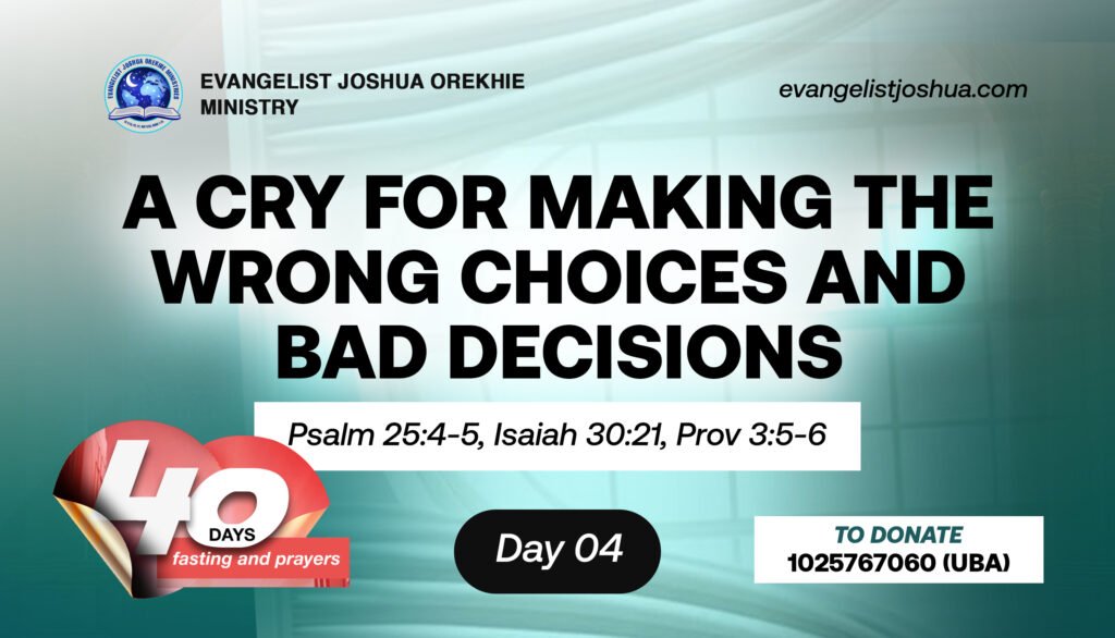 correcting your steps by mercy