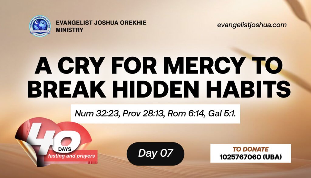 40 days fasting and prayer of mercy