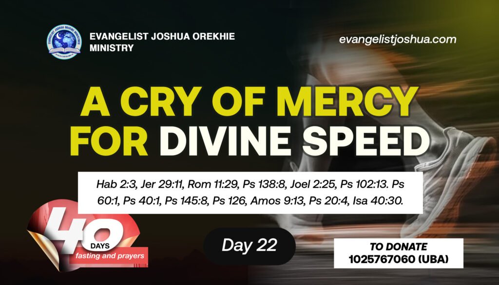 evangelistjoshua fasting and prayers