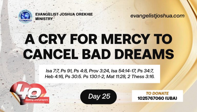 40 days fasting and prayers