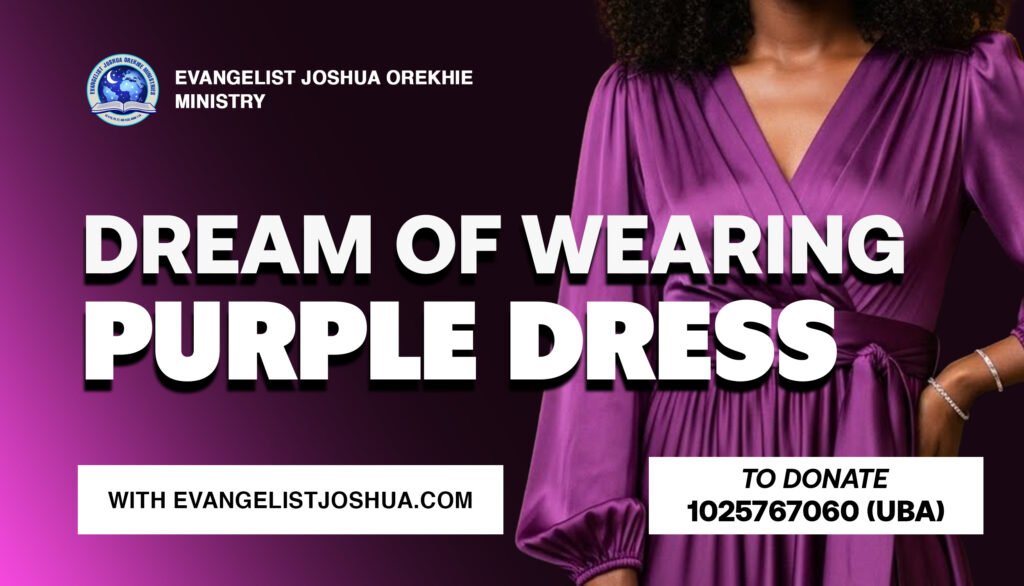 Dream Of Wearing Purple Dress