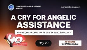 40 days fasting and prayer