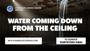 Water Coming Down From Ceiling