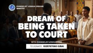 Dream Of Being Taken To Court
