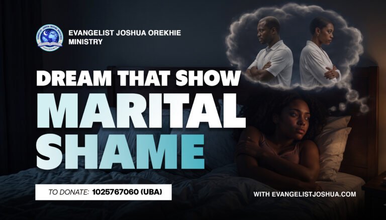 Dream That Shows Marital Shame
