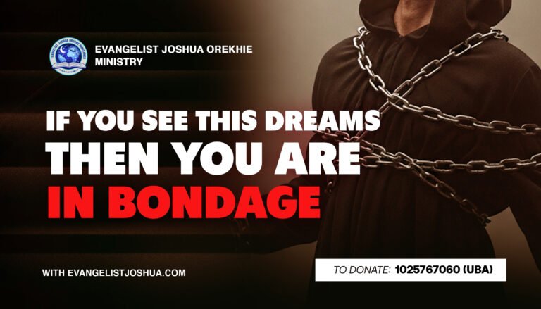 If You See These Dreams, Then You Are In Bondage