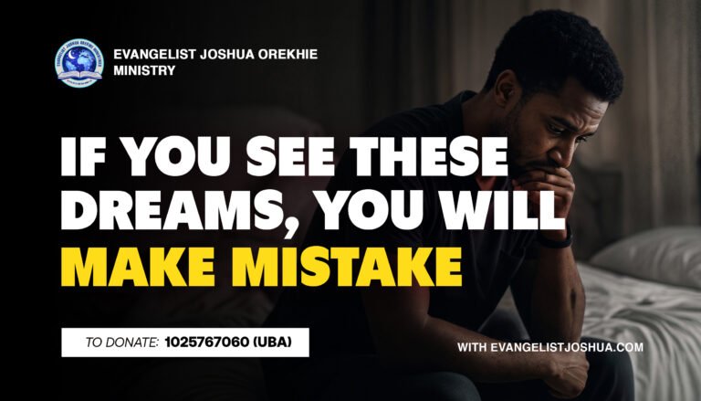 If You See These Dreams, You Will Make Mistake