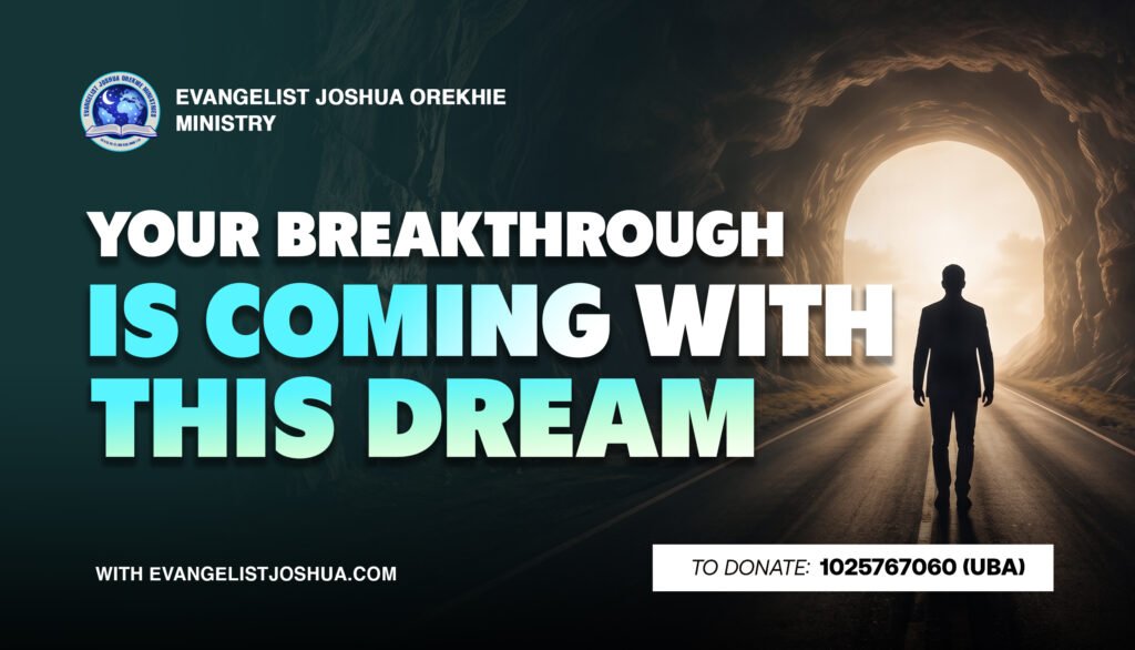 our Breakthrough Is Coming With This Dream