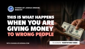 This Is What Happens When You Are Giving Money To Wrong People
