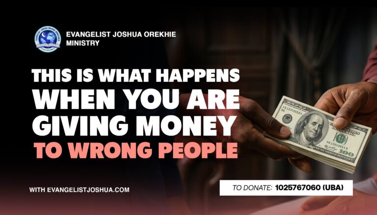 This Is What Happens When You Are Giving Money To Wrong People