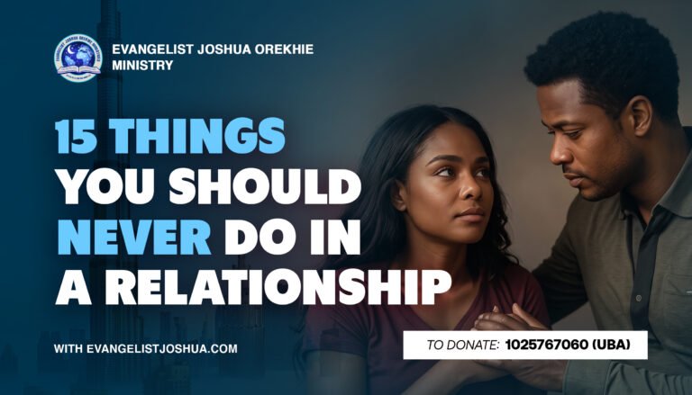 15 Things You Should Never Do In A Relationship