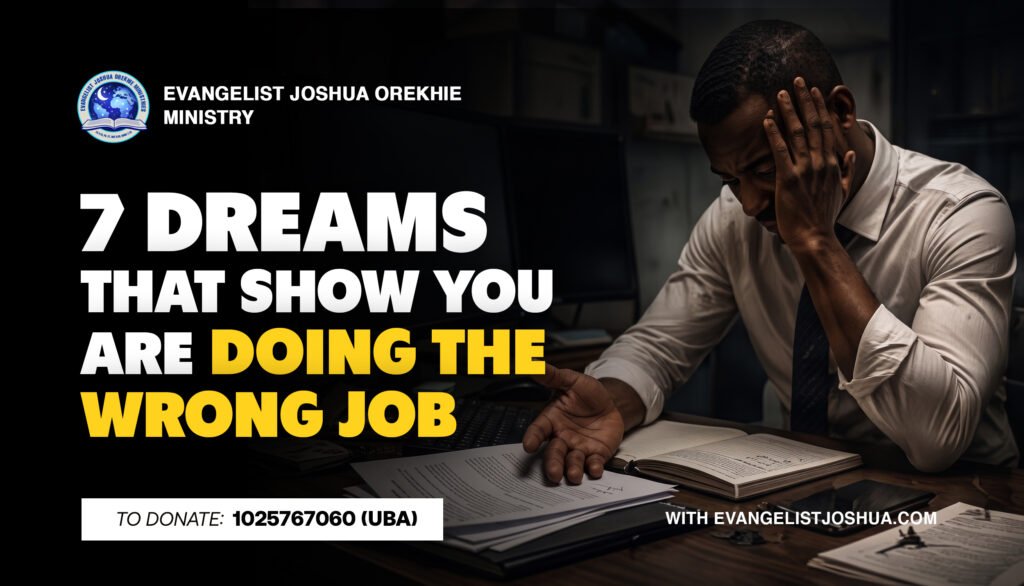 7 Dreams That Show You Are Doing The Wrong Job