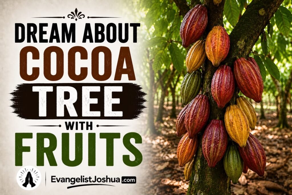 Dream About Cocoa Tree With Fruits