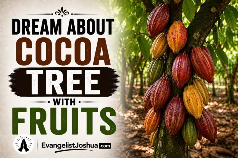 Dream About Cocoa Tree With Fruits