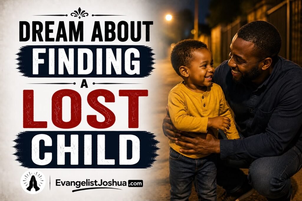Dream About Finding A Lost Child