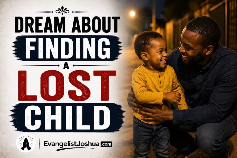 Dream About Finding A Lost Child