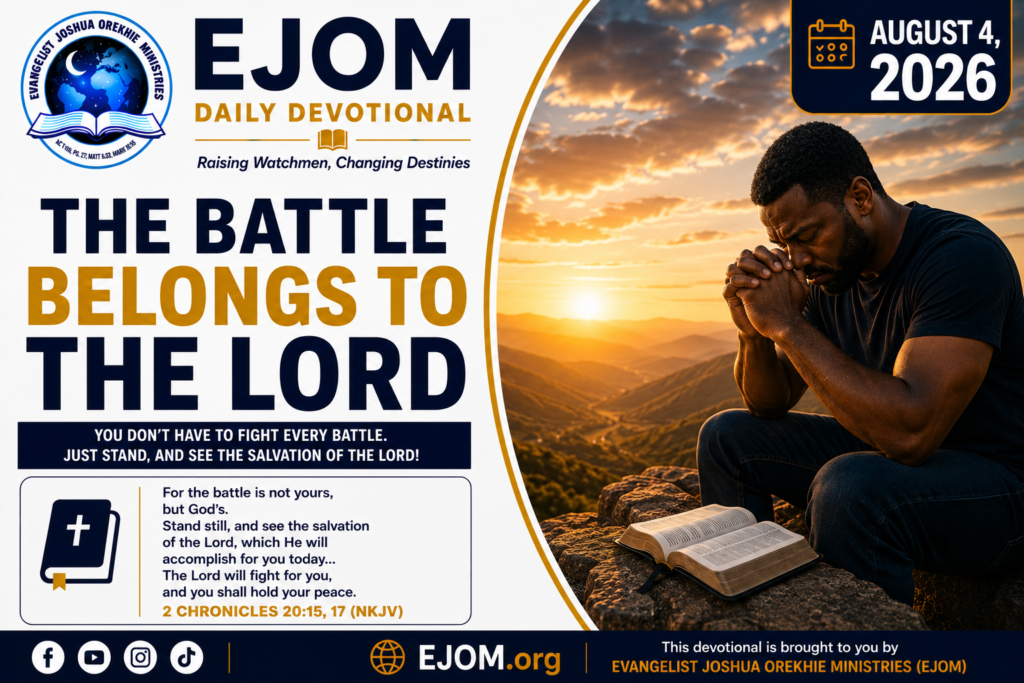 The Battles Belongs to the Lord