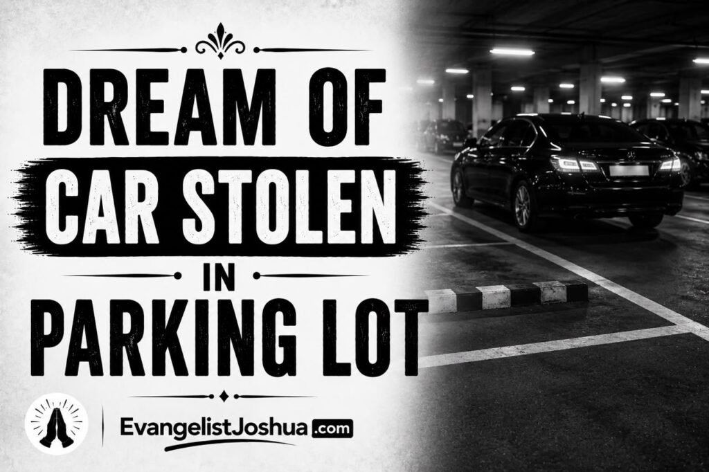 Dream Of Car Stolen In Parking Lot